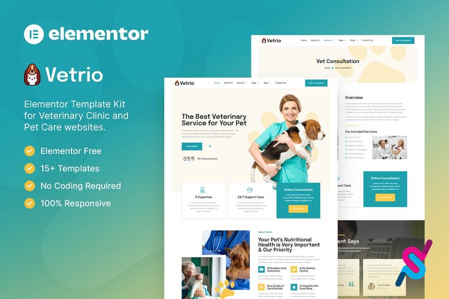 vetrio-veterinary-clinic-pet-care-elementor