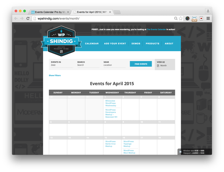 Events-Calendar-Pro-for-Wordpress-Month-View-Demo-722x555